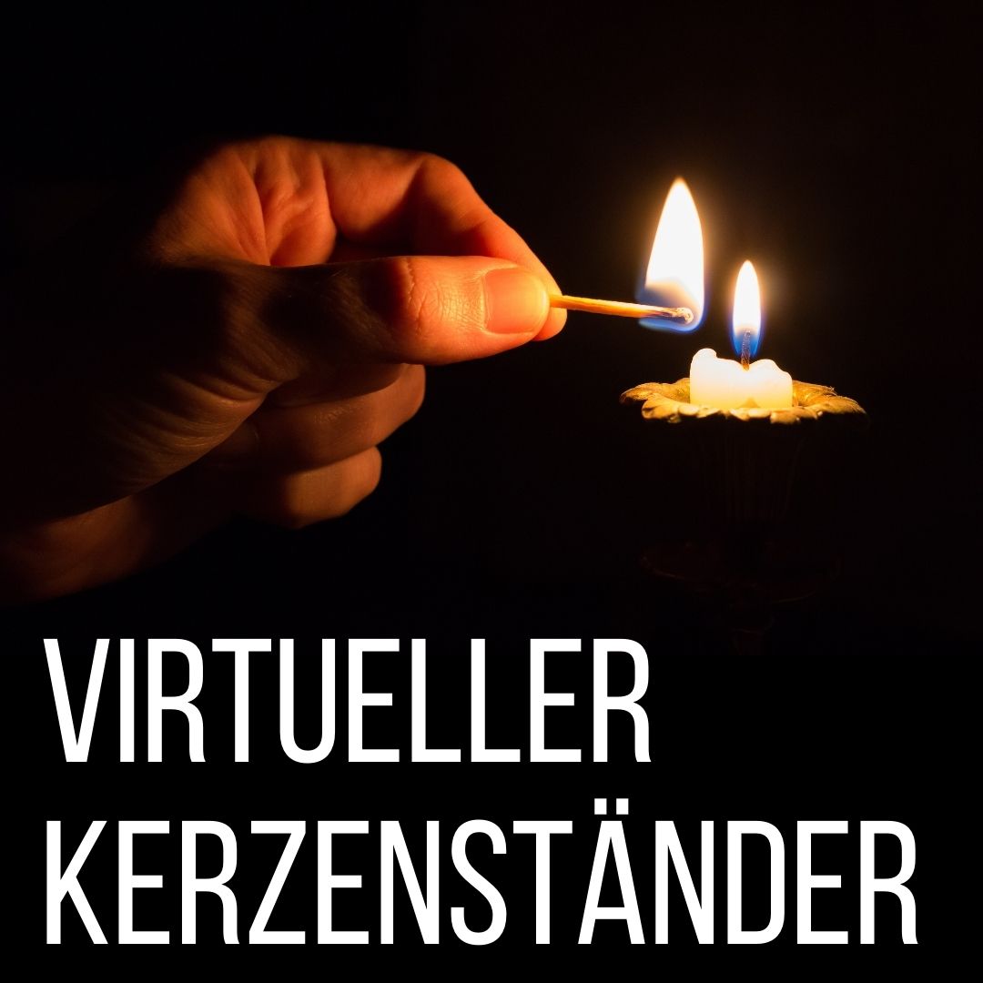 Virtueller Kerzenständer